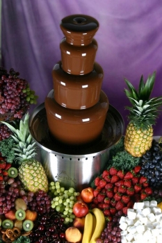 friandise Fontaine chocolat et fruit